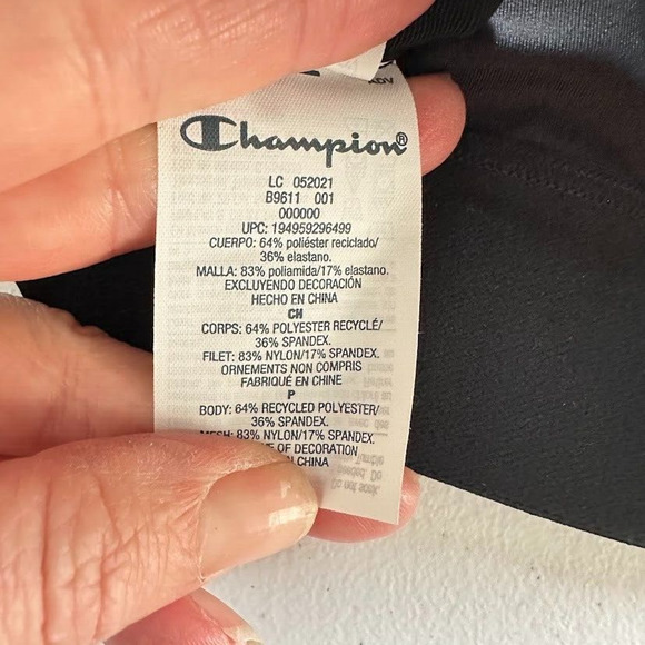 Champion Sports Bra S Absolute Eco Shape Double Dry Racerback Pullover Maximum - Picture 5 of 7